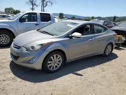 Salvage cars for sale at San Martin, CA auction: 2015 Hyundai Elantra SE