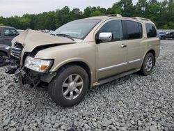 Vehiculos salvage en venta de Copart Mebane, NC: 2006 Infiniti QX56