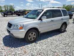 Salvage cars for sale at Barberton, OH auction: 2004 Honda Pilot EXL