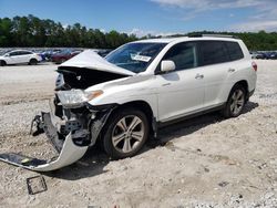 Toyota Highlander salvage cars for sale: 2013 Toyota Highlander Limited