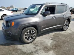 Jeep salvage cars for sale: 2018 Jeep Renegade Latitude