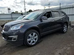 Chevrolet salvage cars for sale: 2017 Chevrolet Traverse LT