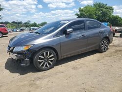Salvage cars for sale from Copart Baltimore, MD: 2015 Honda Civic EXL
