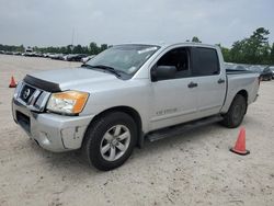 Salvage cars for sale from Copart Houston, TX: 2013 Nissan Titan S