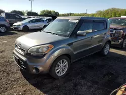 Salvage cars for sale at East Granby, CT auction: 2012 KIA Soul +