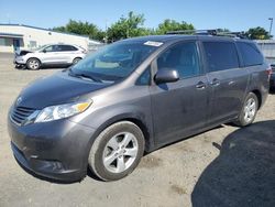 Vehiculos salvage en venta de Copart Sacramento, CA: 2015 Toyota Sienna LE