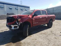 Salvage cars for sale from Copart Albuquerque, NM: 2019 Nissan Titan SV