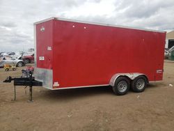 Salvage trucks for sale at Brighton, CO auction: 2016 Allp Trailer