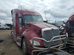 Salvage trucks for sale at Brighton, CO auction: 2021 Kenworth Construction T680