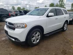 Salvage cars for sale at Elgin, IL auction: 2013 Dodge Durango Crew