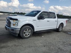 Salvage trucks for sale at Lumberton, NC auction: 2017 Ford F150 Supercrew