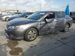 Salvage cars for sale at Grand Prairie, TX auction: 2013 Honda Accord LX