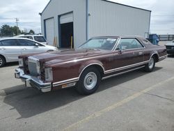 Lincoln salvage cars for sale: 1977 Lincoln Continental