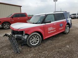 Salvage cars for sale at Temple, TX auction: 2018 Ford Flex SE