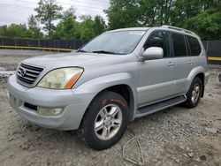 Salvage cars for sale at Waldorf, MD auction: 2003 Lexus GX 470