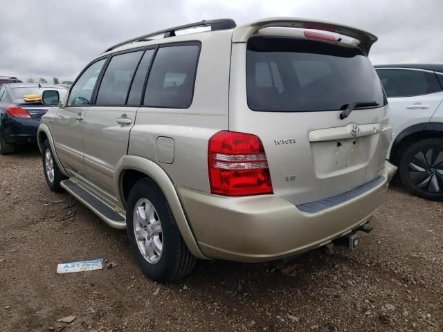 2002 Toyota Highlander Limited