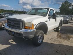 Salvage cars for sale at Harleyville, SC auction: 2001 Ford F250 Super Duty
