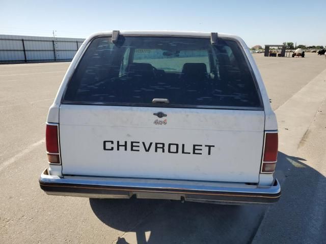 1987 Chevrolet Blazer S10
