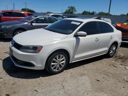 Salvage cars for sale at Franklin, WI auction: 2012 Volkswagen Jetta SE