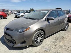 Salvage cars for sale from Copart Antelope, CA: 2017 Toyota Corolla L