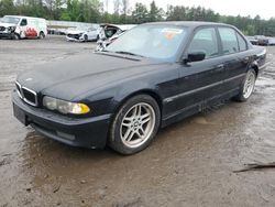 Salvage cars for sale from Copart Finksburg, MD: 2001 BMW 740 I Automatic