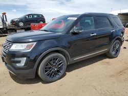 Salvage cars for sale at Brighton, CO auction: 2016 Ford Explorer Limited