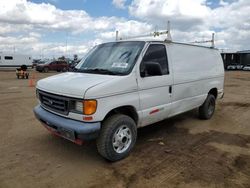 Salvage cars for sale from Copart Brighton, CO: 2007 Ford Econoline E250 Van