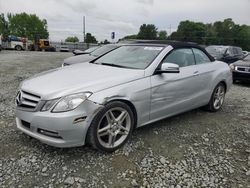 Salvage cars for sale at Mebane, NC auction: 2013 Mercedes-Benz E 350