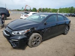 Salvage cars for sale at Hillsborough, NJ auction: 2019 KIA Forte FE