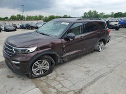 Salvage cars for sale at Fort Wayne, IN auction: 2020 Ford Explorer XLT