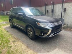 Salvage cars for sale at North Billerica, MA auction: 2019 Mitsubishi Outlander SE