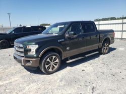 Salvage trucks for sale at Lumberton, NC auction: 2015 Ford F150 Supercrew