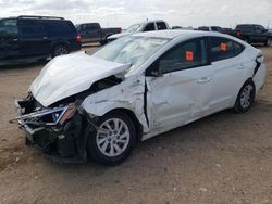 Salvage cars for sale at Amarillo, TX auction: 2019 Hyundai Elantra SE