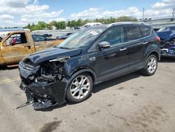 Salvage cars for sale at Pennsburg, PA auction: 2016 Ford Escape Titanium