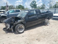 Salvage trucks for sale at Riverview, FL auction: 1998 Nissan Frontier King Cab XE
