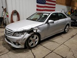 Salvage cars for sale at Anchorage, AK auction: 2010 Mercedes-Benz C 300 4matic