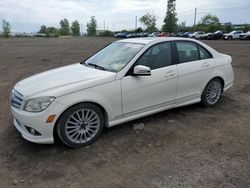 Salvage cars for sale at Montreal Est, QC auction: 2010 Mercedes-Benz C 250 4matic