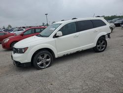 Salvage cars for sale at Indianapolis, IN auction: 2017 Dodge Journey Crossroad