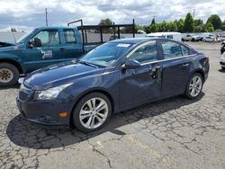 Chevrolet Vehiculos salvage en venta: 2014 Chevrolet Cruze LTZ