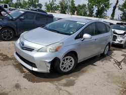 Salvage cars for sale at Bridgeton, MO auction: 2012 Toyota Prius V