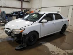 Salvage cars for sale from Copart Nisku, AB: 2013 Toyota Corolla Base