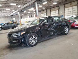 Salvage cars for sale from Copart Blaine, MN: 2016 KIA Optima LX
