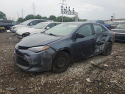 Vehiculos salvage en venta de Copart Columbus, OH: 2017 Toyota Corolla L