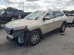 Salvage cars for sale from Copart Orlando, FL: 2014 Jeep Cherokee Latitude