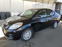 Salvage cars for sale from Copart Fresno, CA: 2014 Nissan Versa S