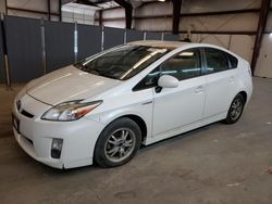 Salvage cars for sale at West Warren, MA auction: 2010 Toyota Prius