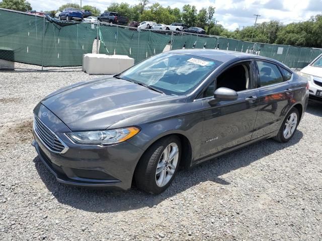 2018 Ford Fusion SE Hybrid