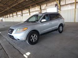 Salvage cars for sale at Phoenix, AZ auction: 2008 Hyundai Santa FE GLS