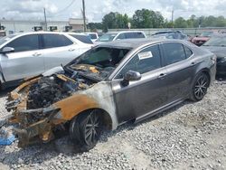 Salvage cars for sale from Copart Montgomery, AL: 2022 Toyota Camry Night Shade