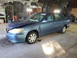 Salvage cars for sale at Albany, NY auction: 2004 Toyota Camry LE